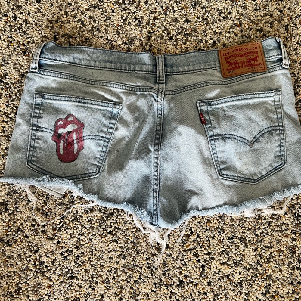 Cut off Levi's shorts